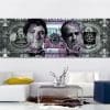 Fabian "One Dollar silver mafia" 200x80x4cm - Afbeelding 2