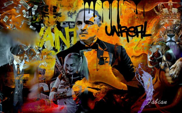 Fabian "Unreal" 150x100cm